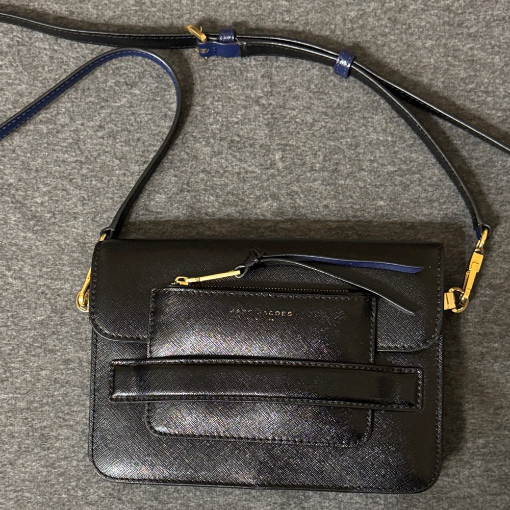 Marc Jacobs Madison Crossbody Two-toned Midnight